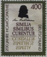 Briefmarke Deutschland 1996 - 200 Jahre Homöopathie